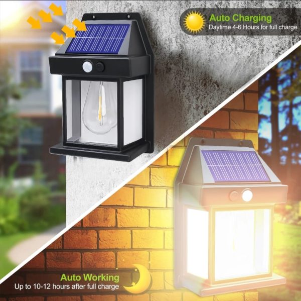 volte valley Outdoor Solar Wall Light