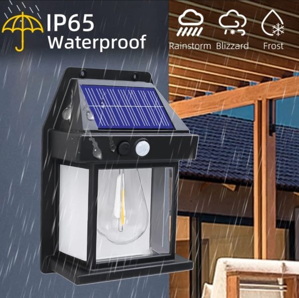 volte valley Outdoor Solar Wall Light